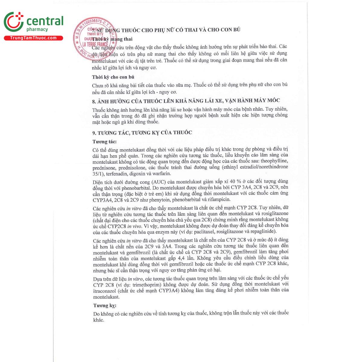 mokast ltf 5mg 6 K4313