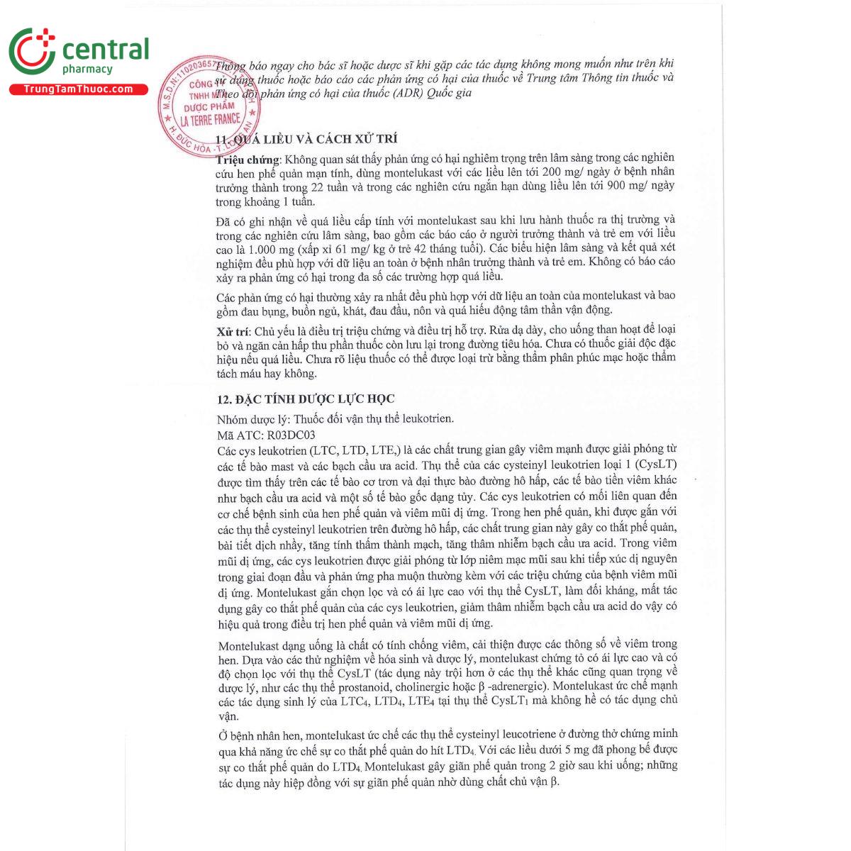 mokast ltf 5mg 9 Q6684