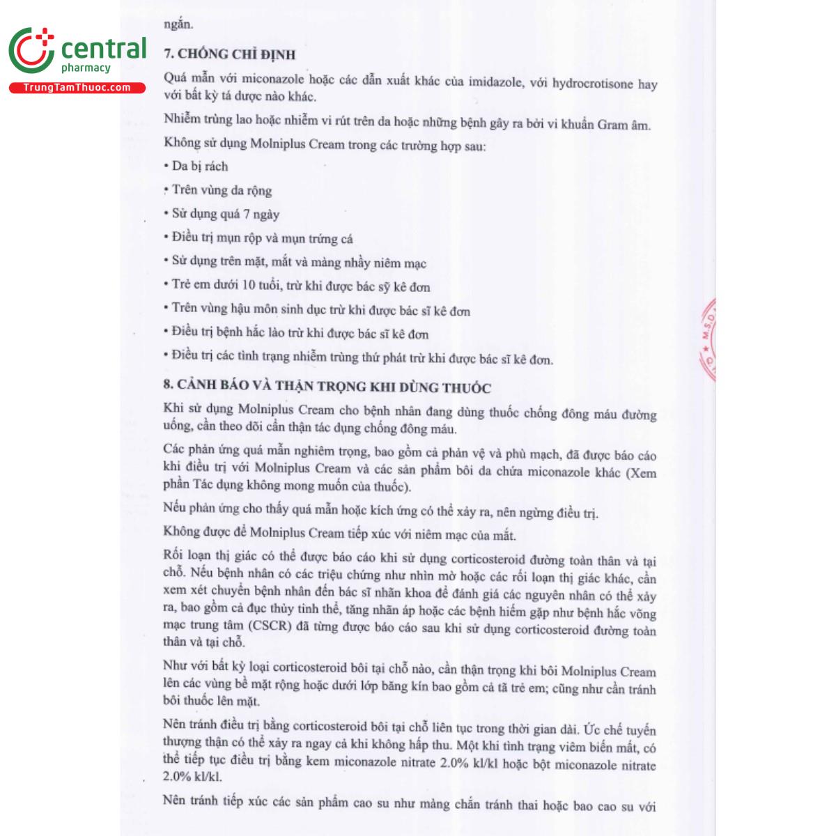 molniplus cream 15g 5 D1618