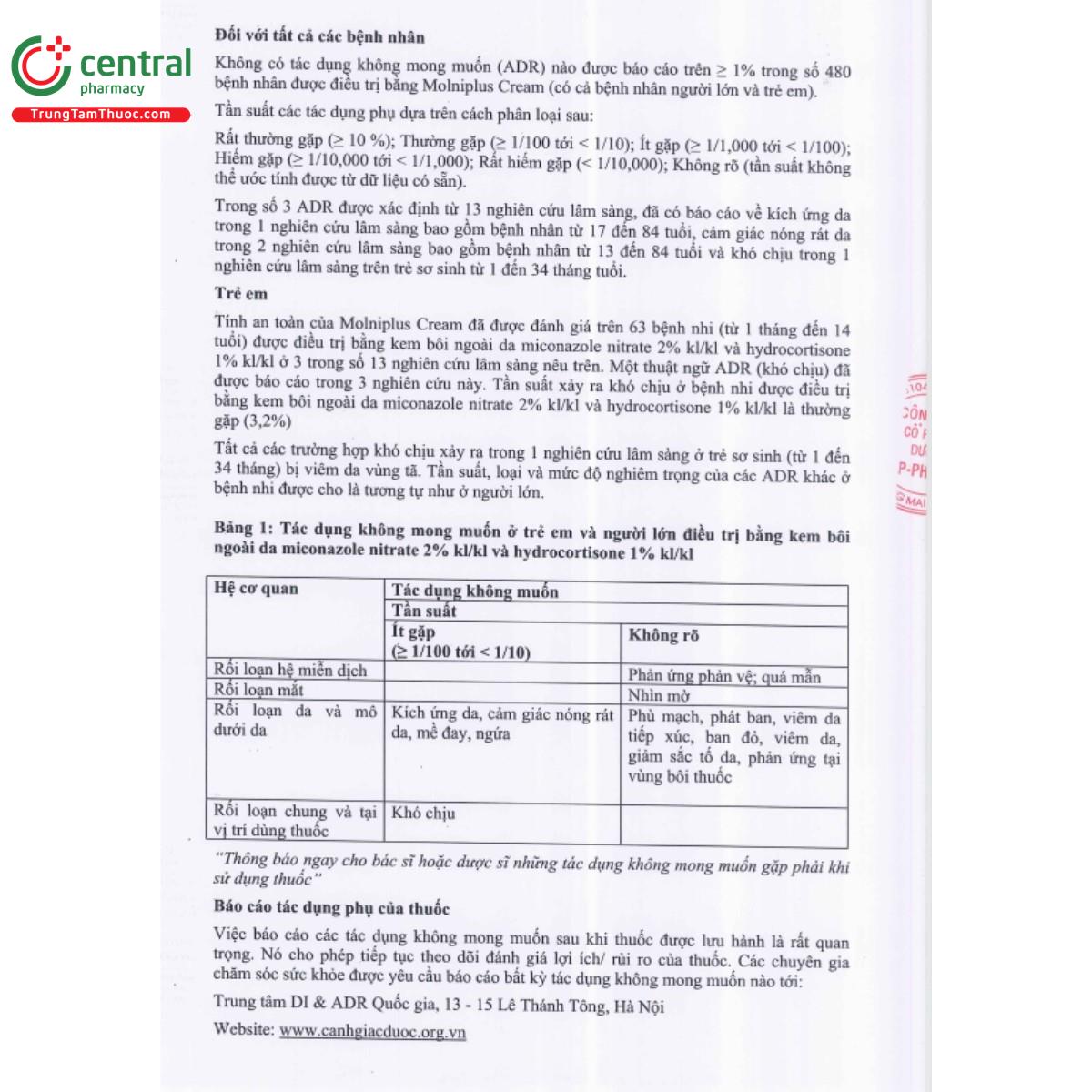 molniplus cream 15g 7 H3260