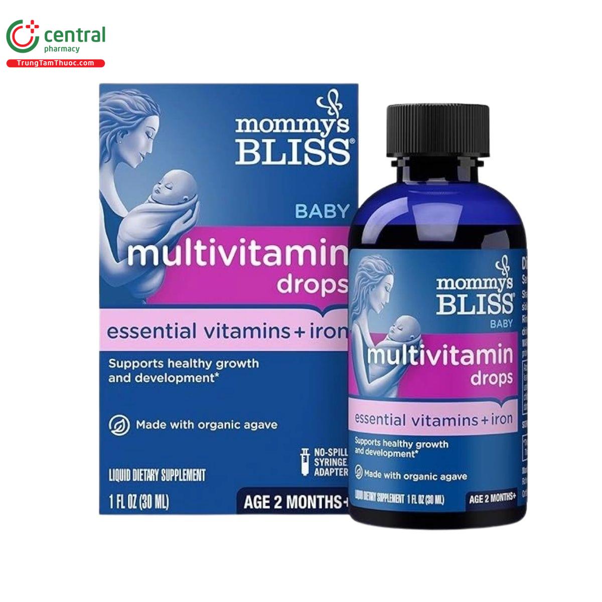 mommy s bliss baby multivitamin iron drops 2 V8503