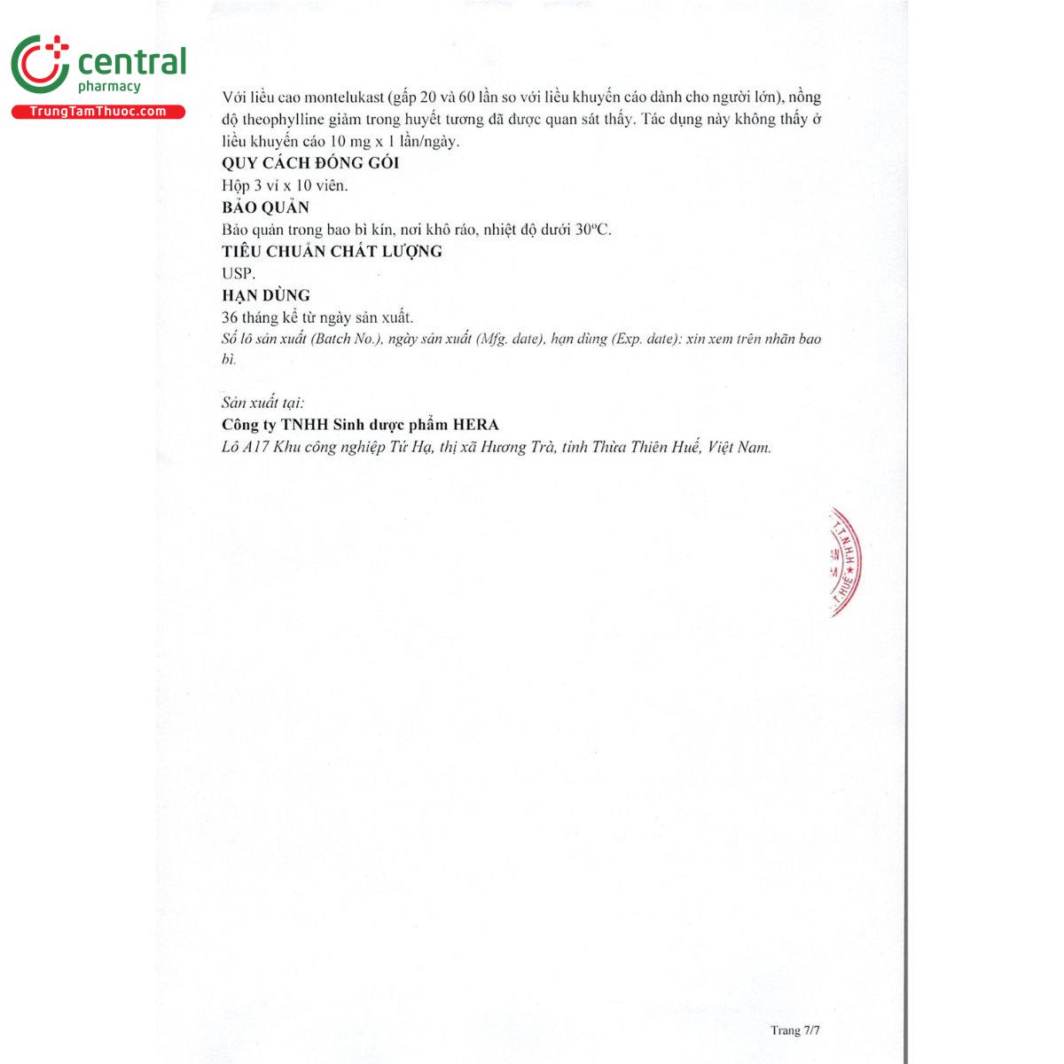 monatum chew 5mg 10 U8160