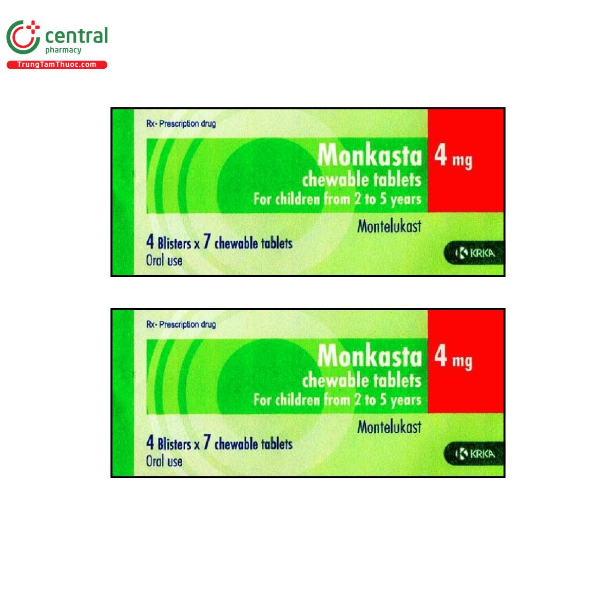 monkasta 4mg 2 T8536 monkasta 4mg 2 T8536