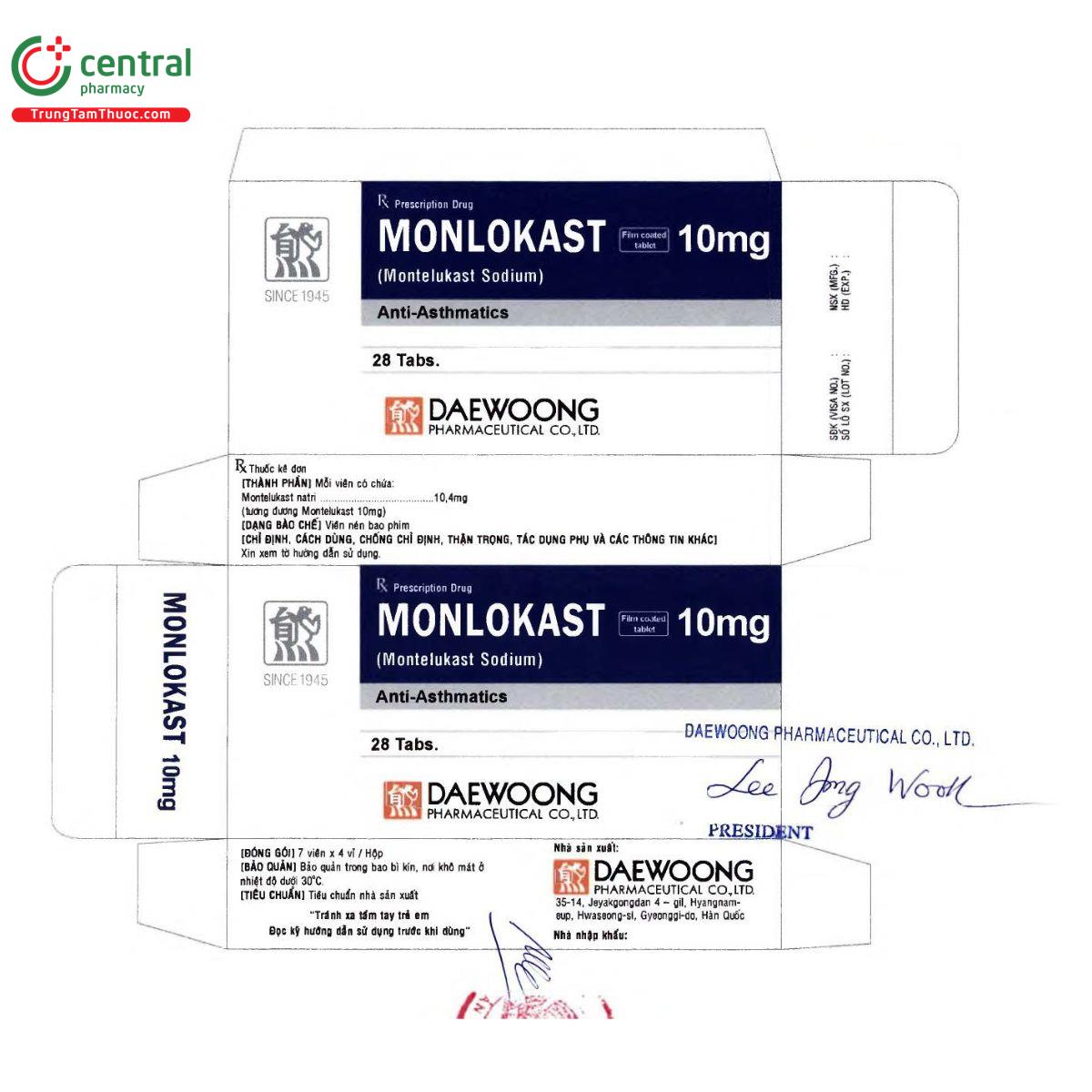 monlokast 10mg 3 A0811 monlokast 10mg 3 A0811