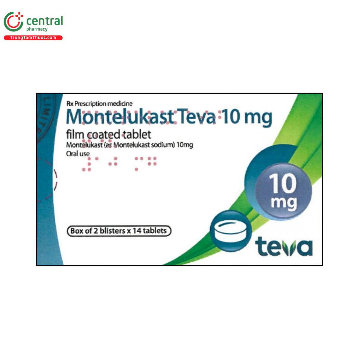 montelukast teva 10mg 1 E1443