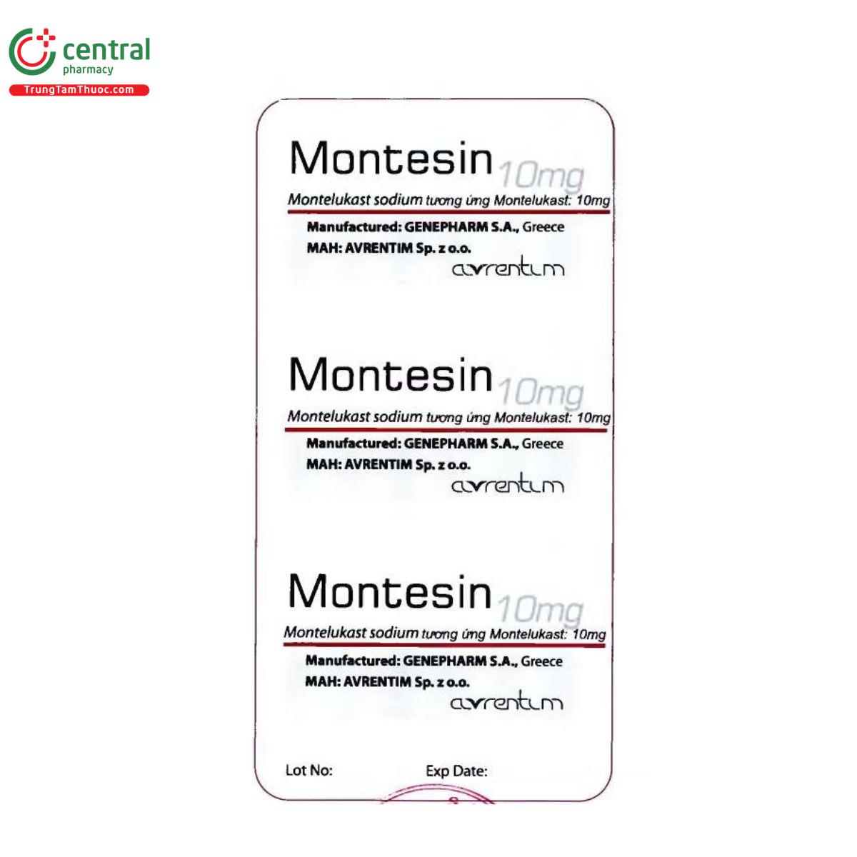 montesin 10mg 2 L4764 montesin 10mg 2 L4764