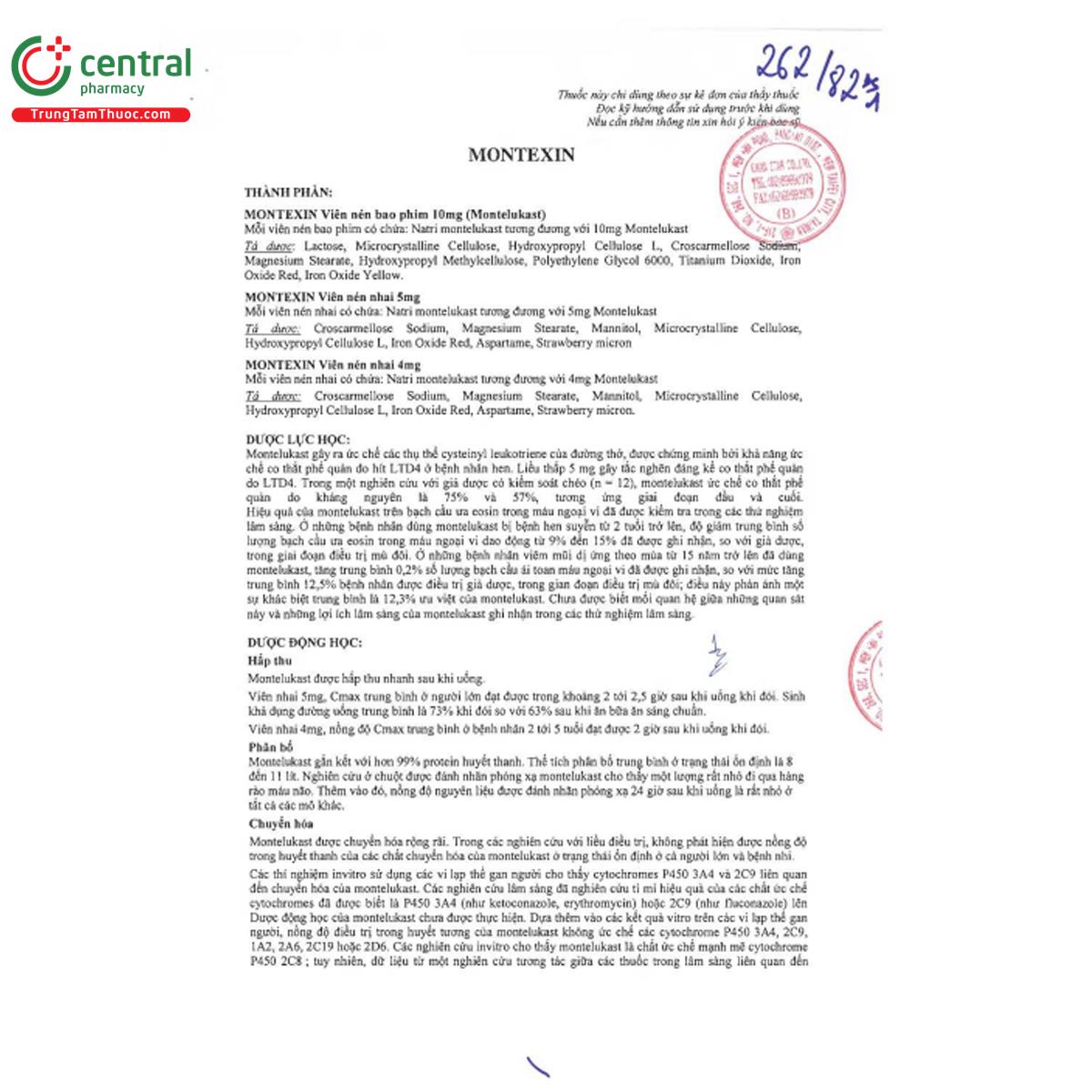 montexin 10mg 4 H3782 montexin 10mg 4 H3782