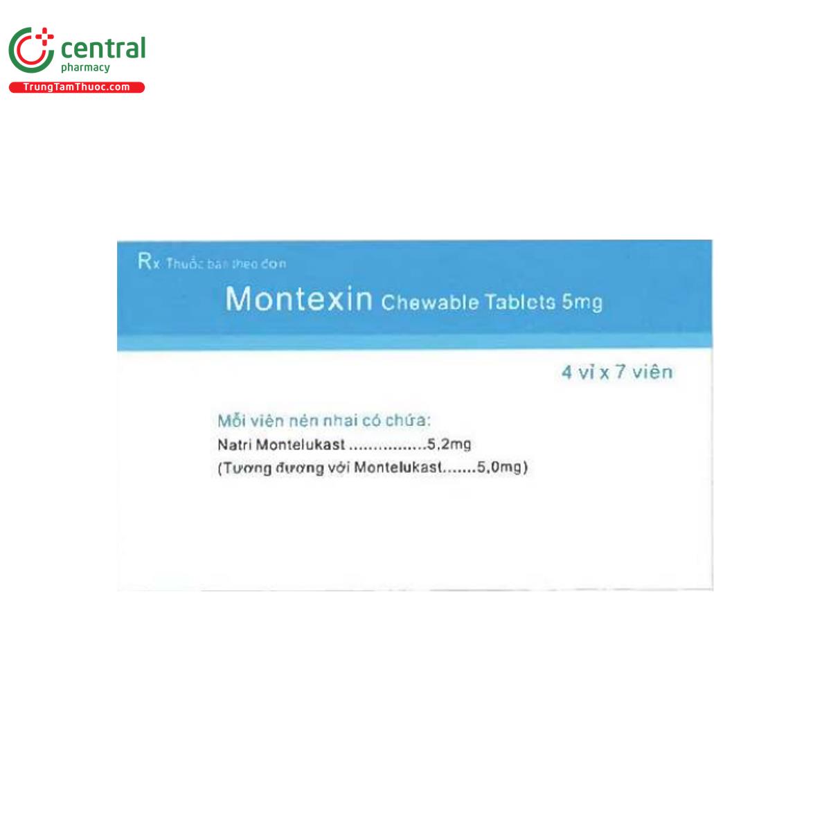 montexin 5mg 2 J3603