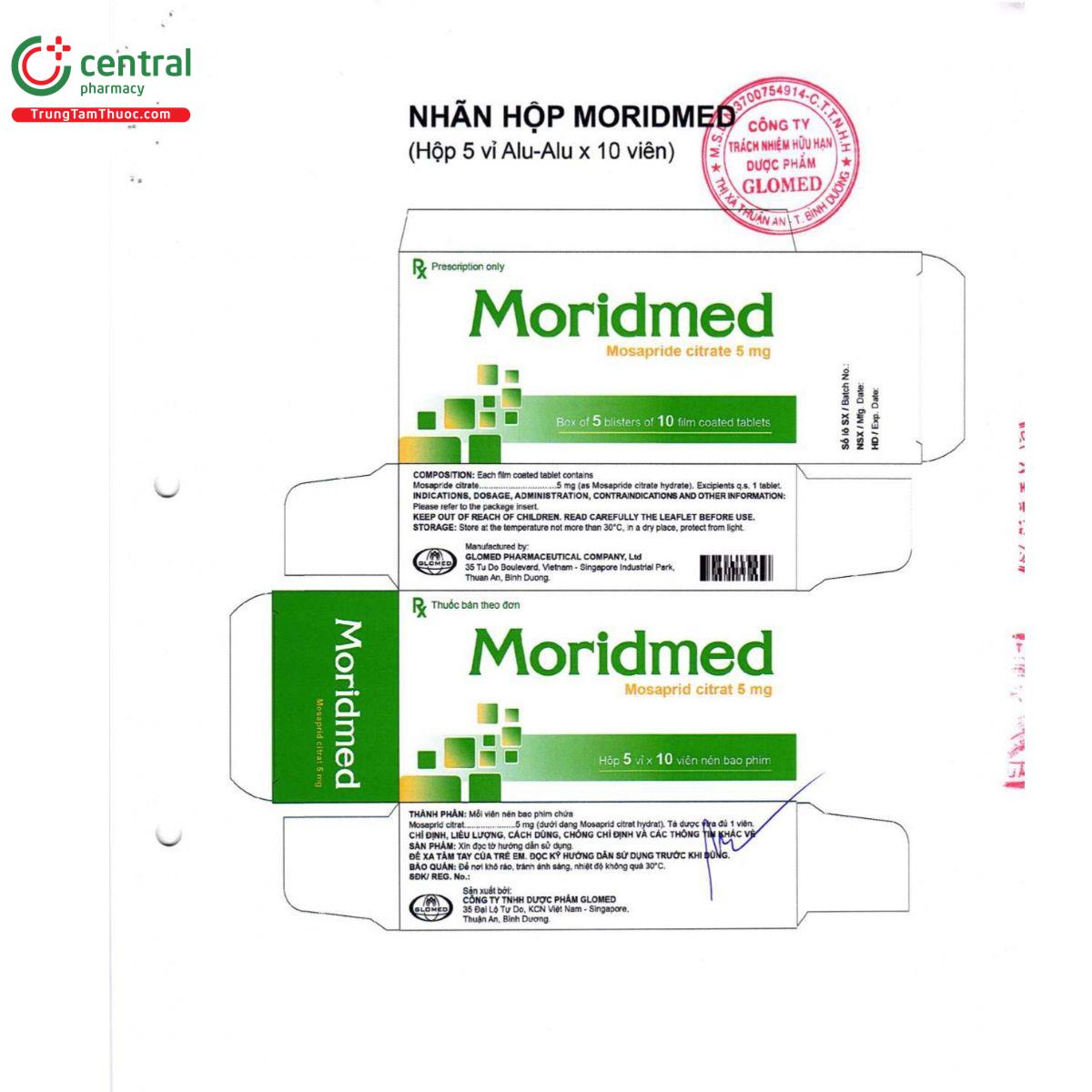 moridmed 5mg 4 H2886 moridmed 5mg 4 H2886