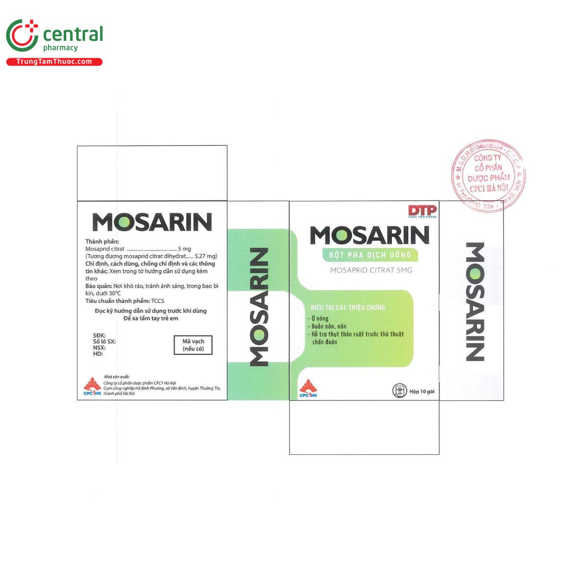 mosarin 5mg 2 R6317