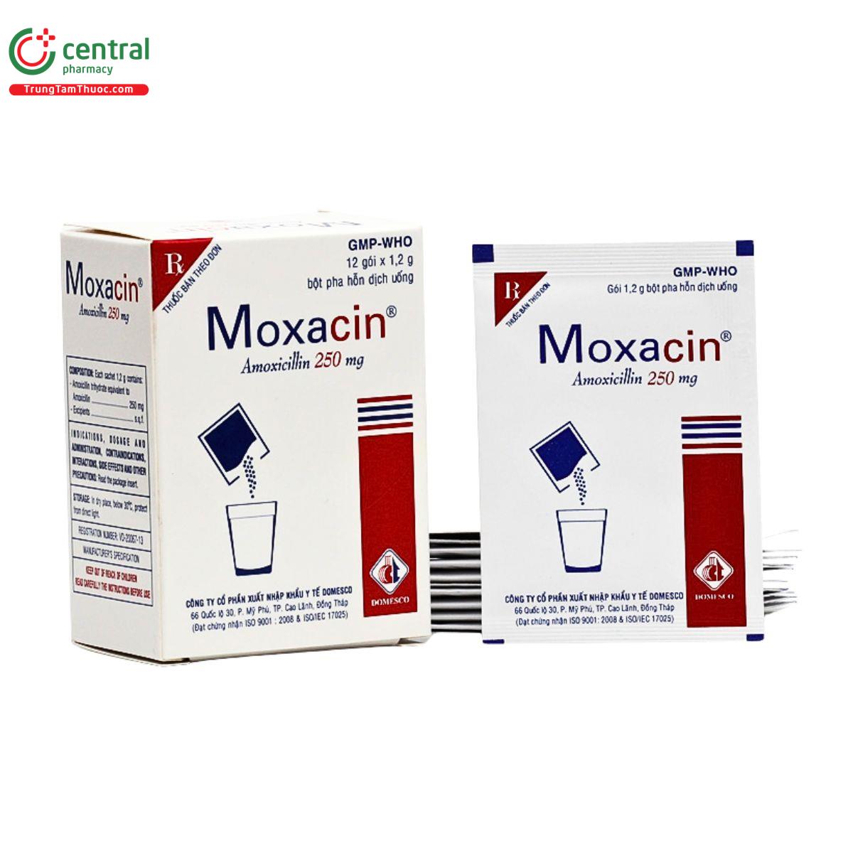 moxacin 250mg 1 D1652 moxacin 250mg 1 D1652