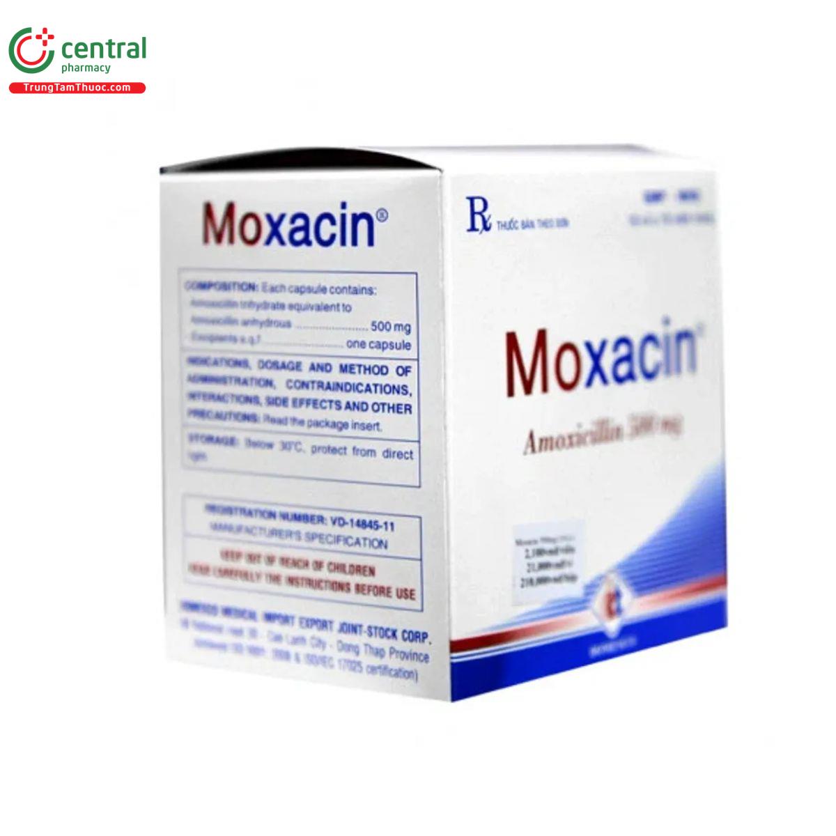 moxacin 500mg 4 U8044