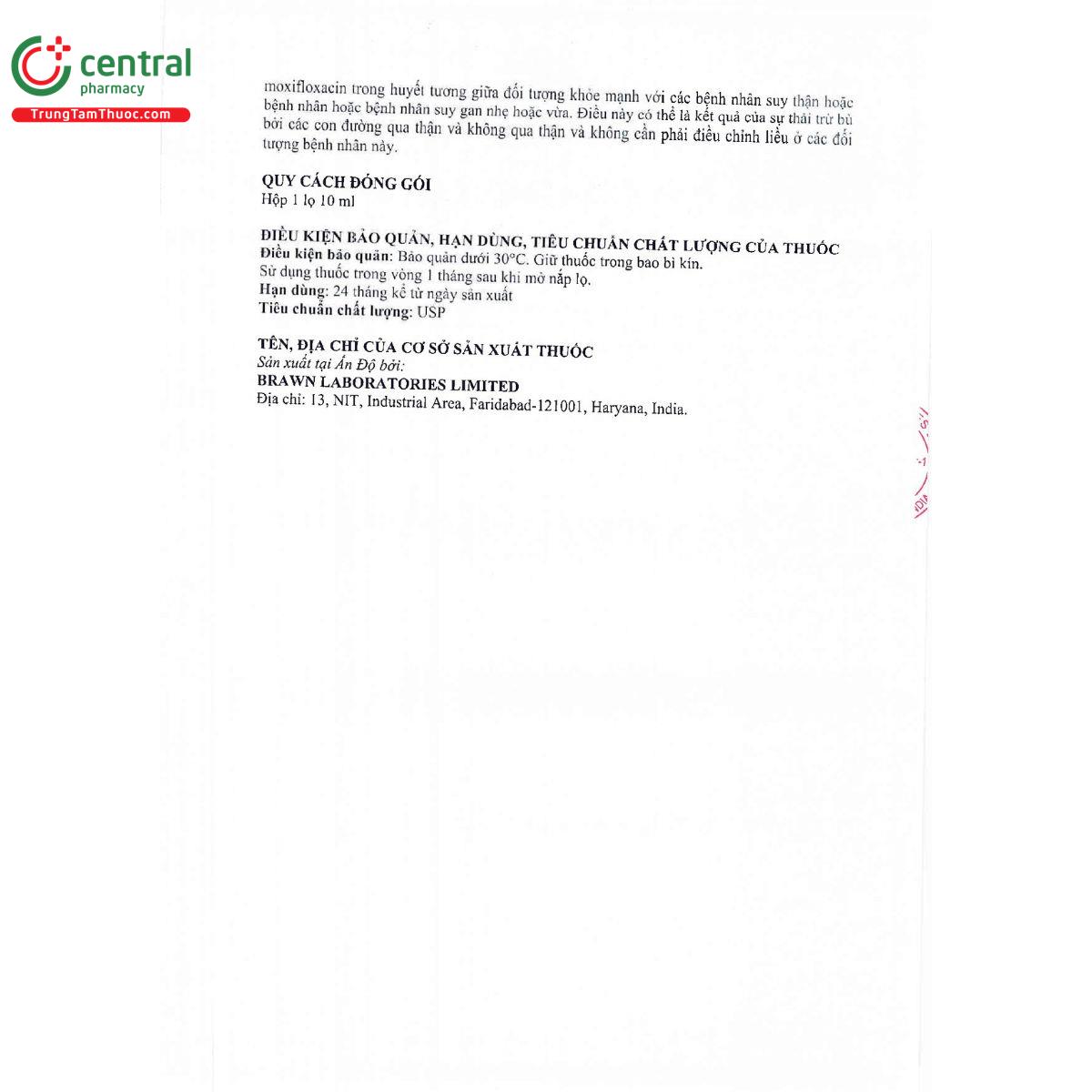 moxifloxacin ophthalmic solution usp 11 T7168 moxifloxacin ophthalmic solution usp 11 T7168