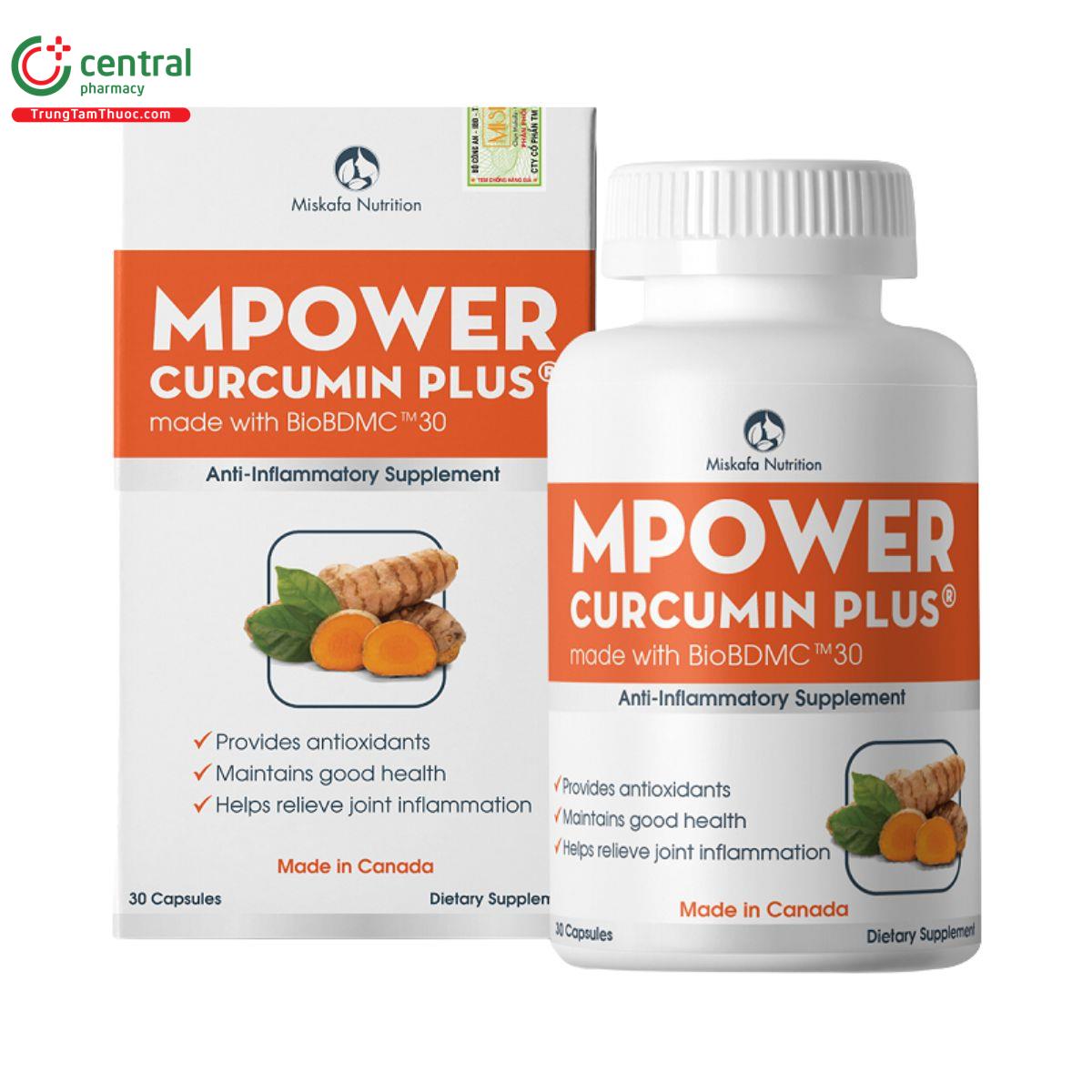 mpower curcumin plus 6 H3665 mpower curcumin plus 6 H3665