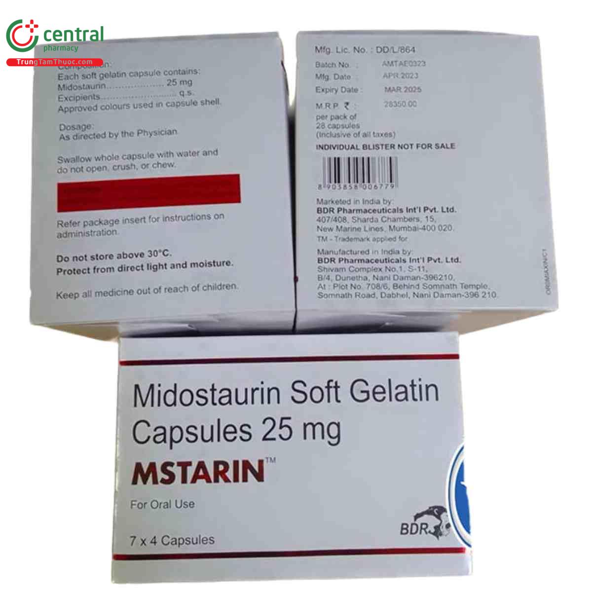 mstarin 25mg 5 N5285