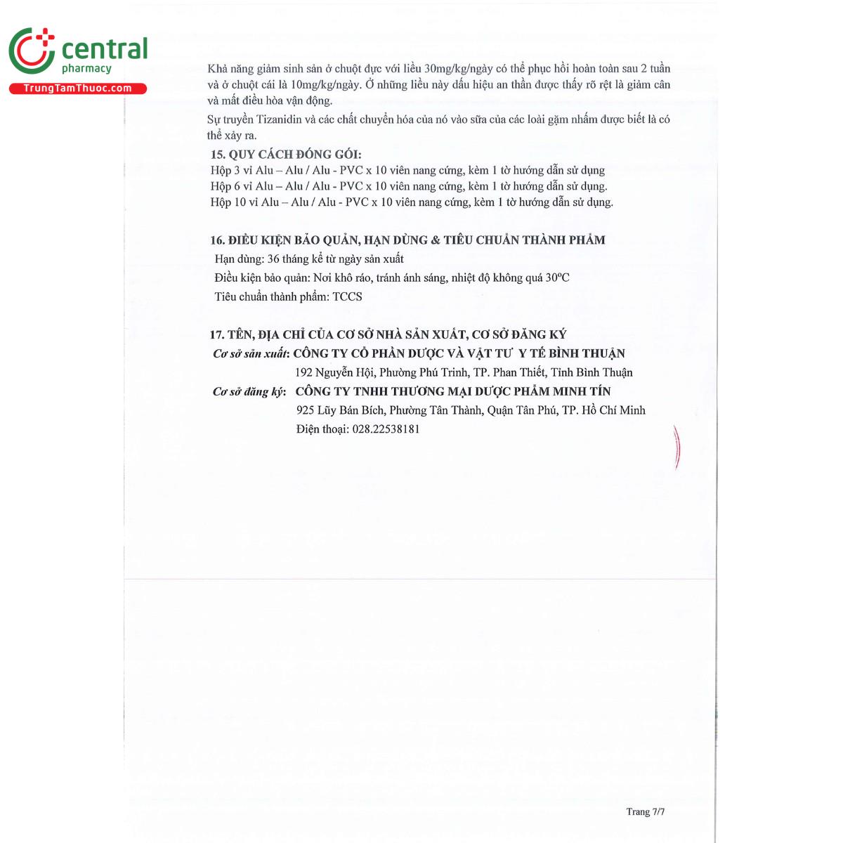 mt tizanidin 4 8 I3226 mt tizanidin 4 8 I3226