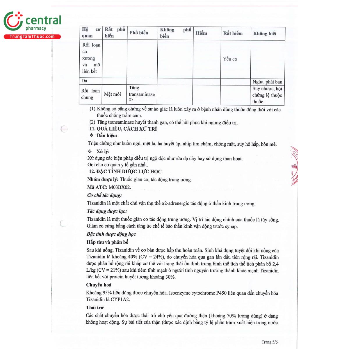 mt tizanidin 6 11 R6358