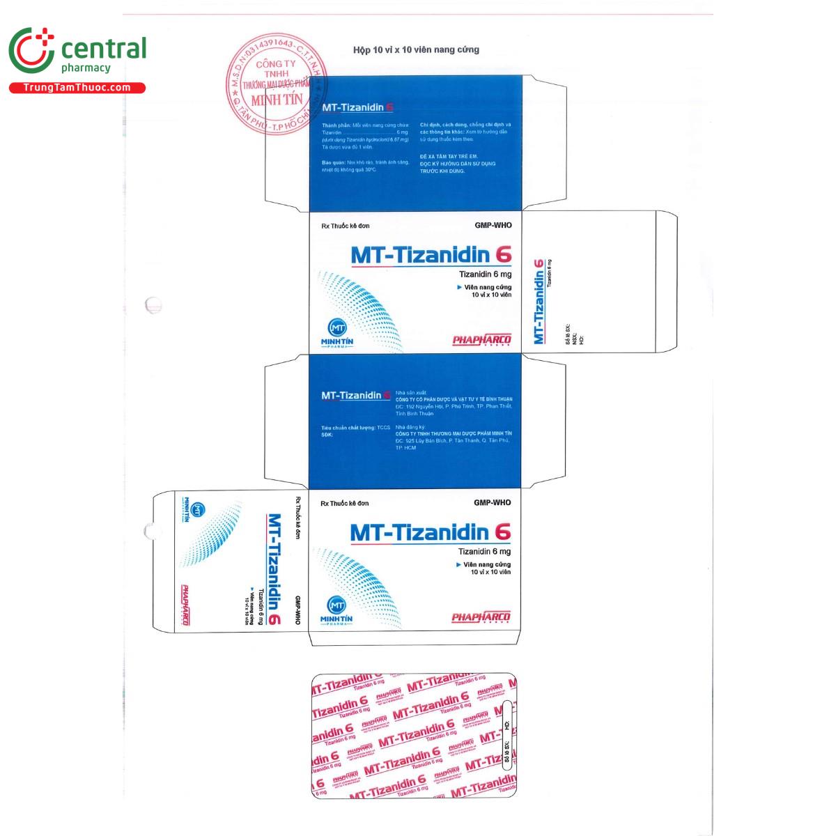 mt tizanidin 6 6 L4028