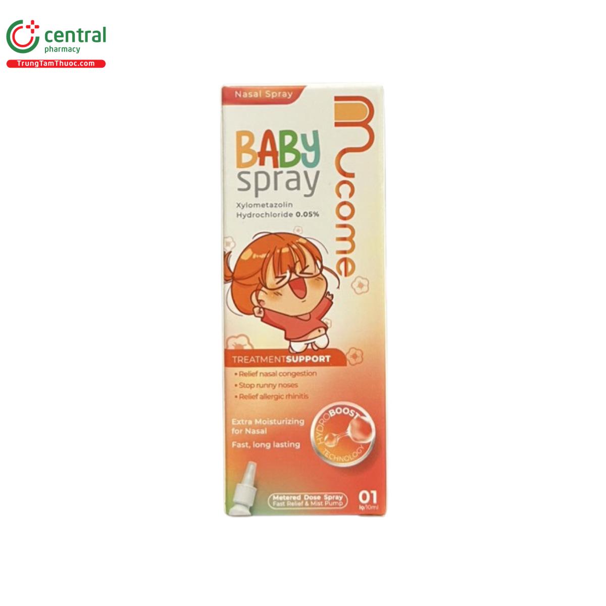 Mucome Baby Spray