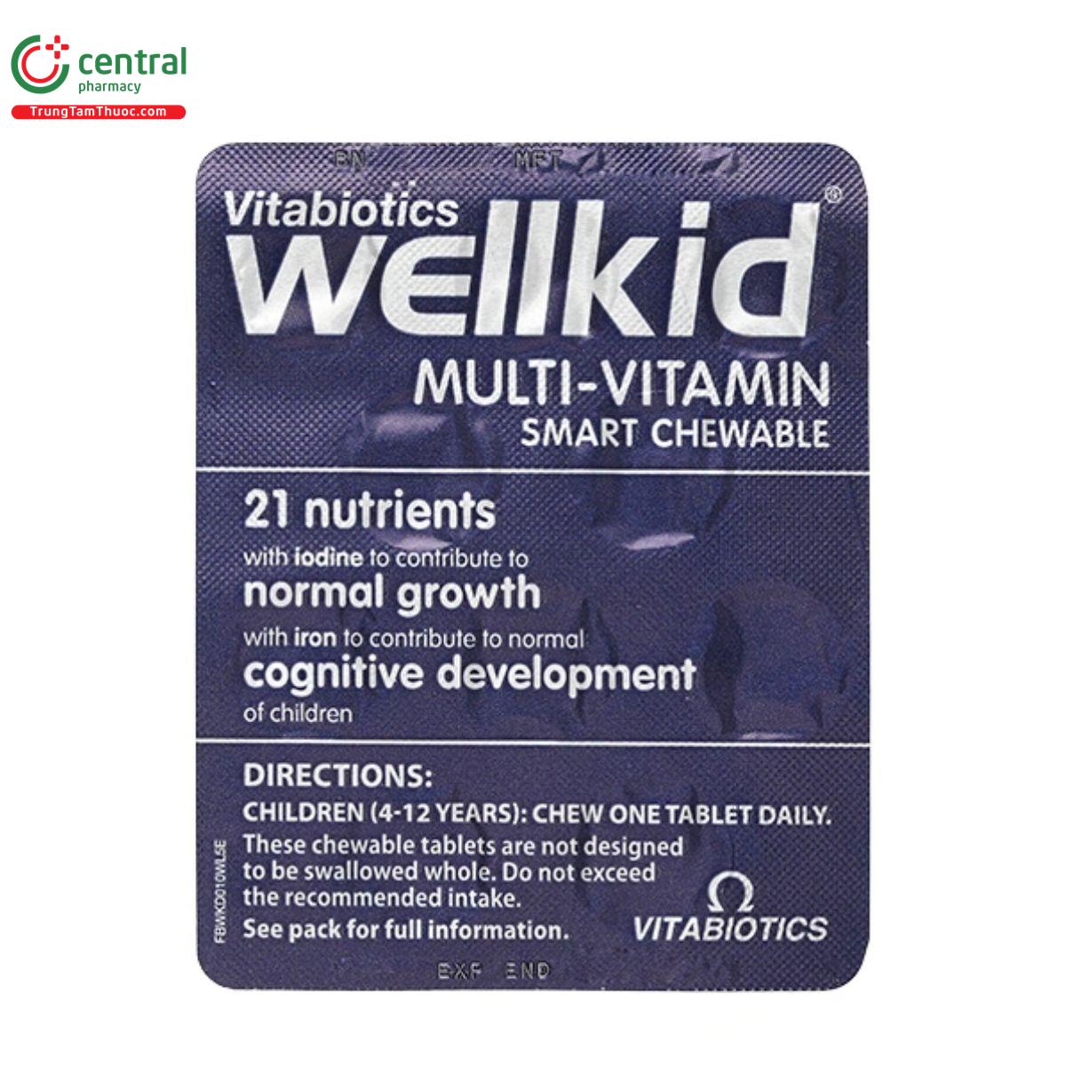 multi vitamin smart chewable 12 L4810