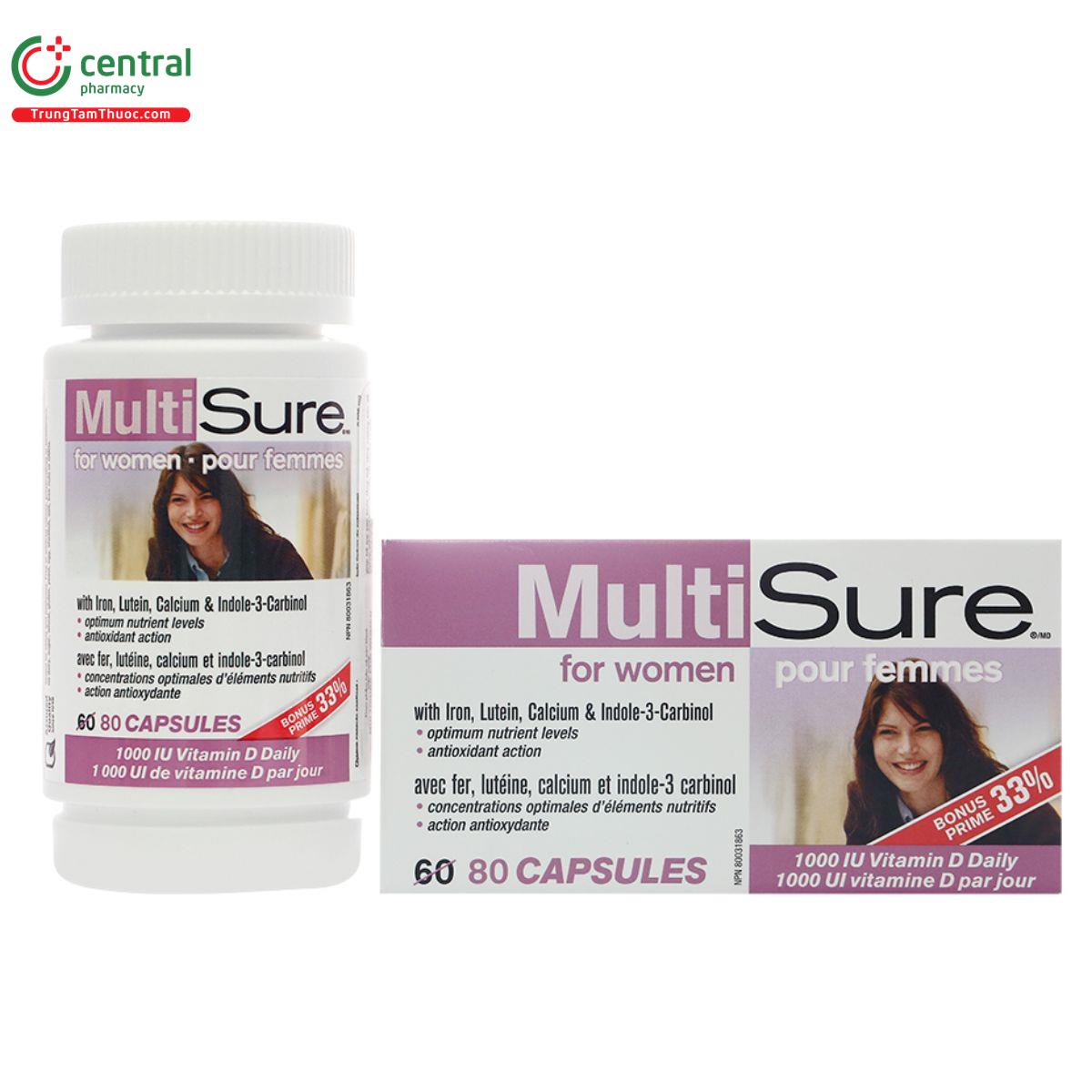 multisure for women 9 R6004