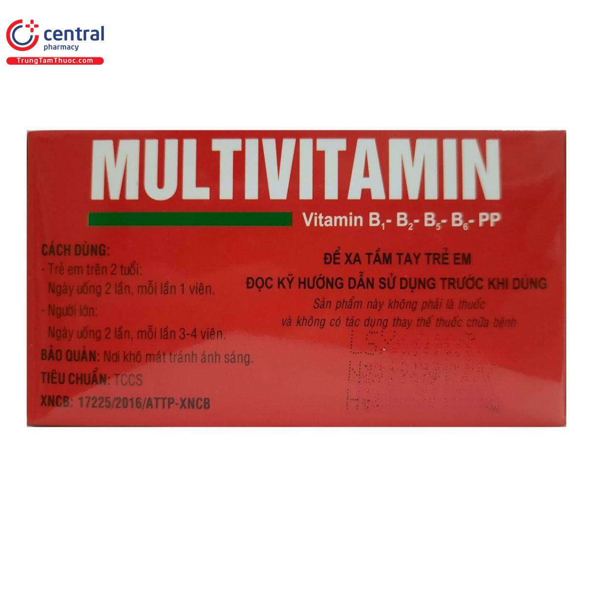 Multivitamin cách dùng: Hướng dẫn chi tiết và hiệu quả