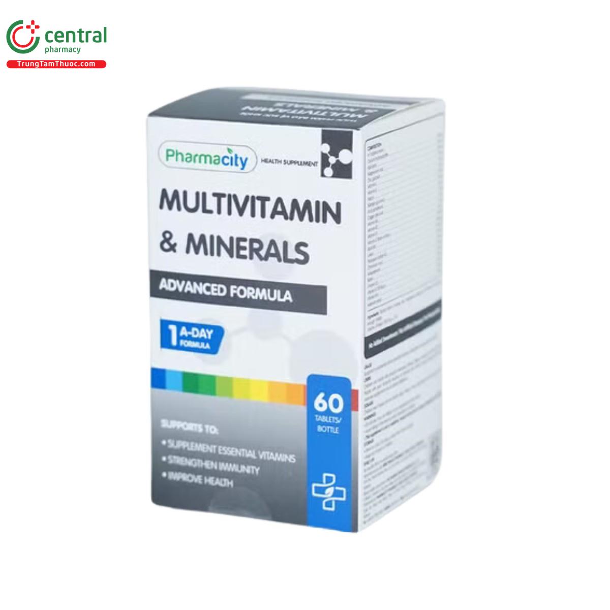 multivitamin minerals advanced formula 5 S7011