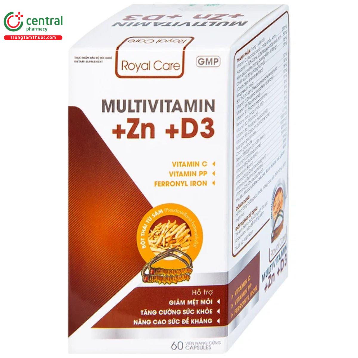 multivitamin zn d3 royal care 3 I3710