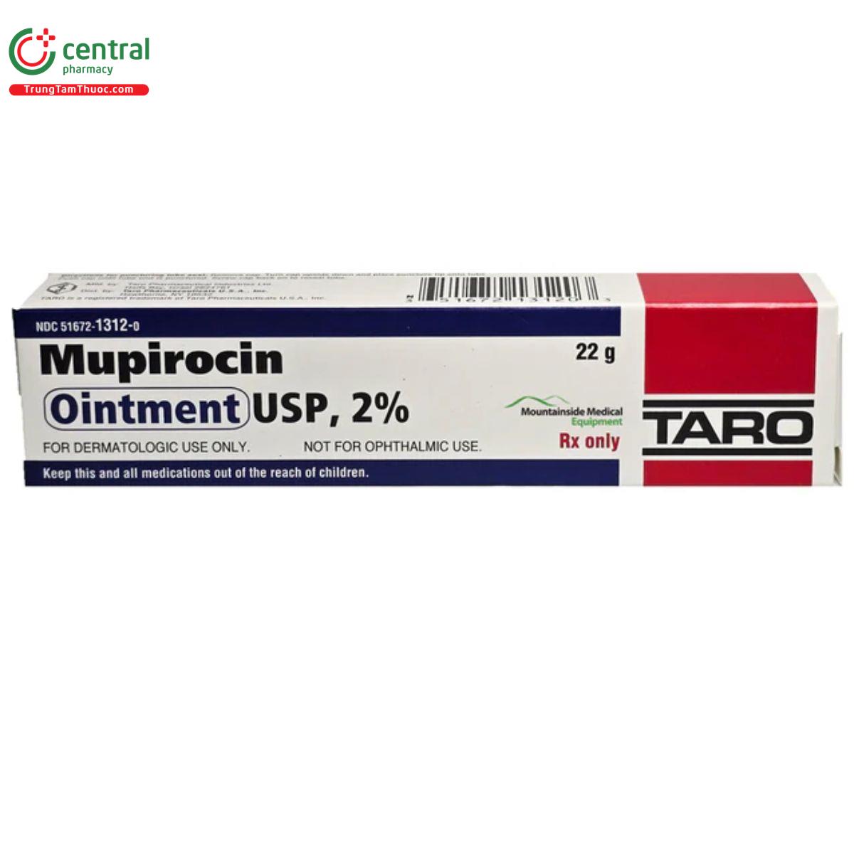 mupirocin ointment usp 2 taro 3 B0302