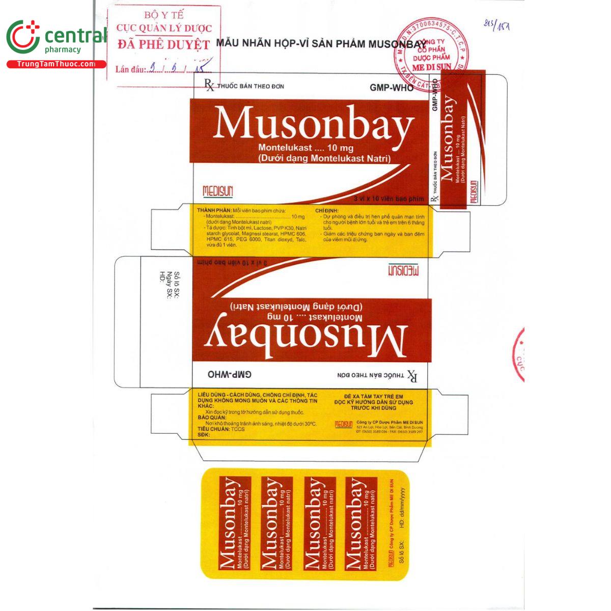 musonbay 10mg 4 U8327 musonbay 10mg 4 U8327