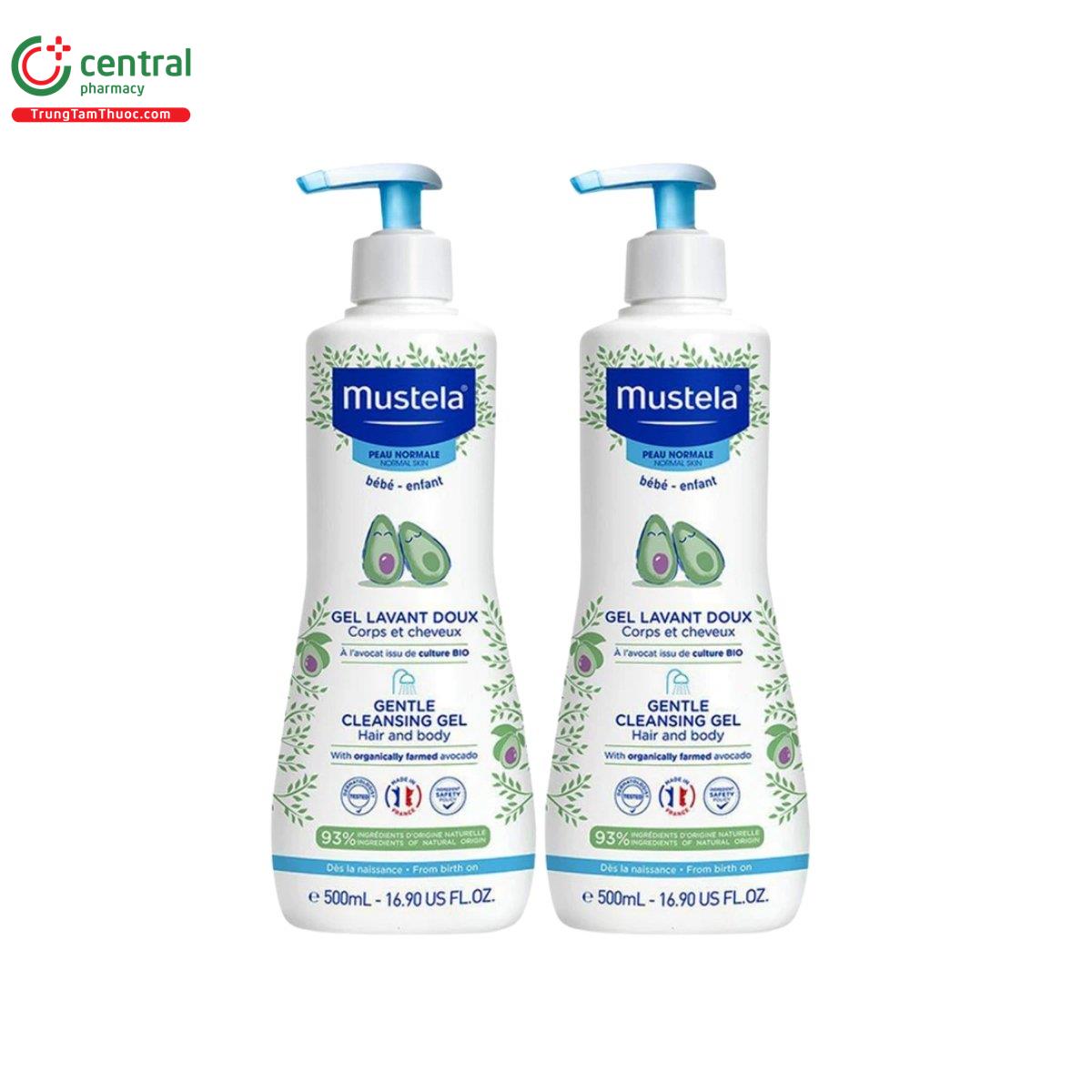 mustela gentle cleansing gel 3 N5370