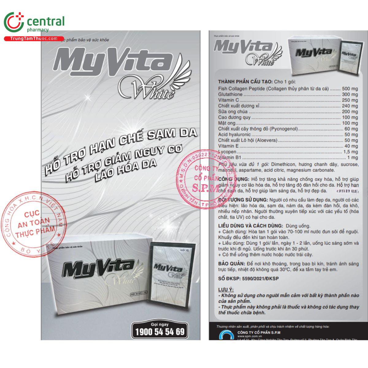 my vita white 6 T8175