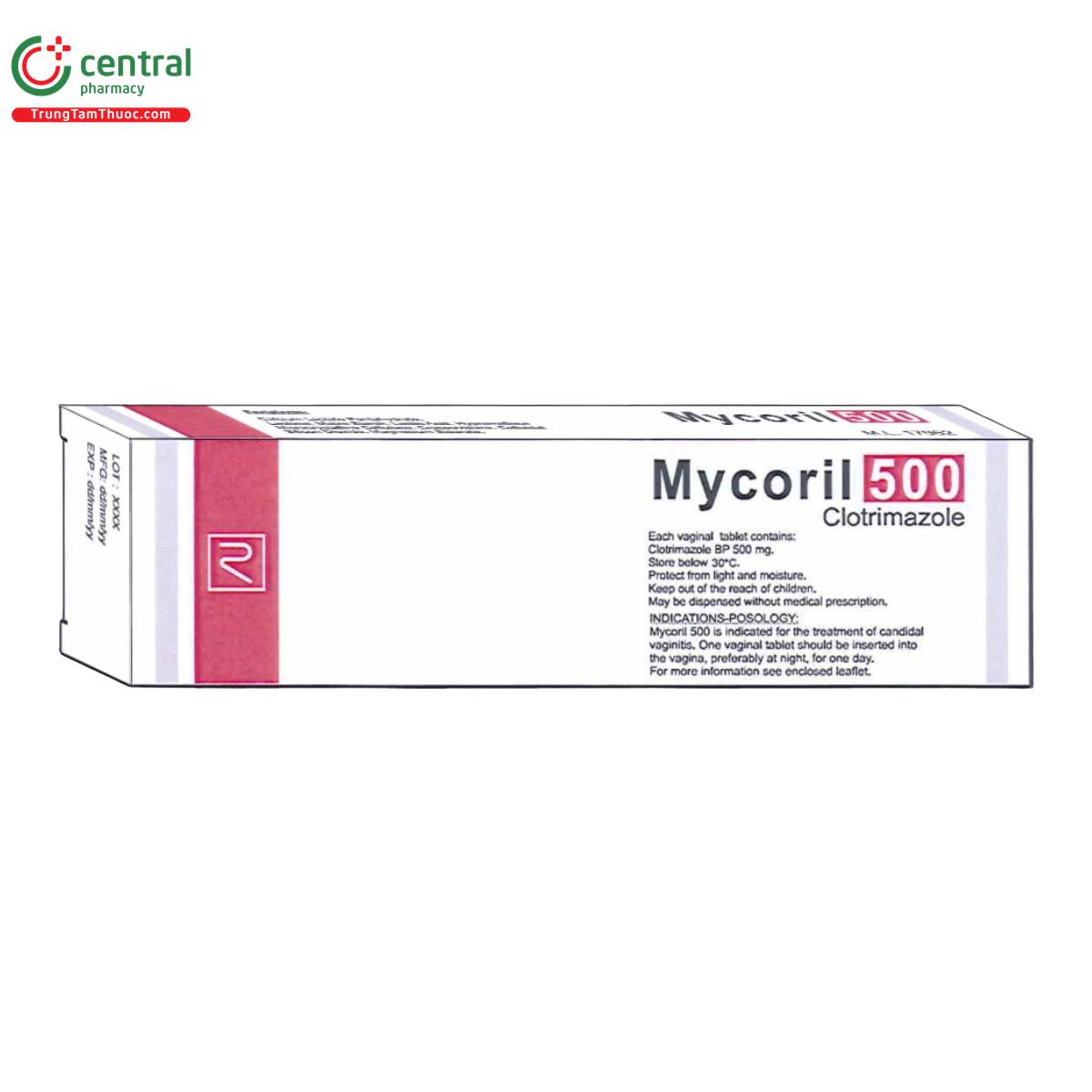 Mycor Injection Thuốc Mycoril 500 điều trị bệnh nấm ở âm hộ, âm đạo, bệnh nấm Candida