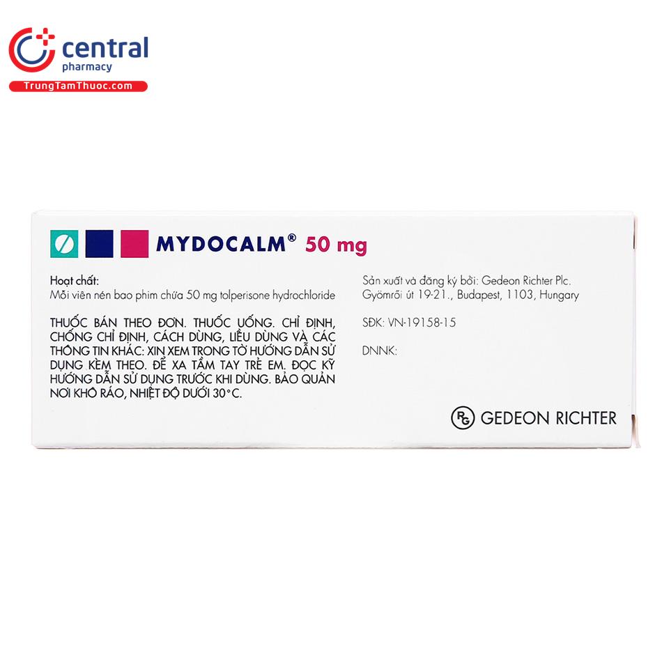 mydocalm 50mg 3 T7343