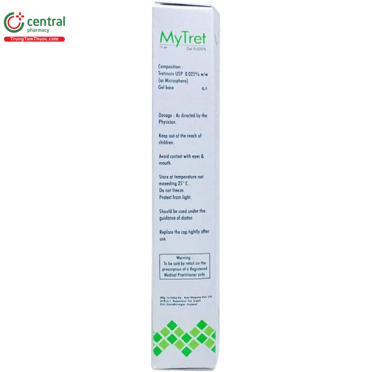 mytret gel 0 025 2 B0823