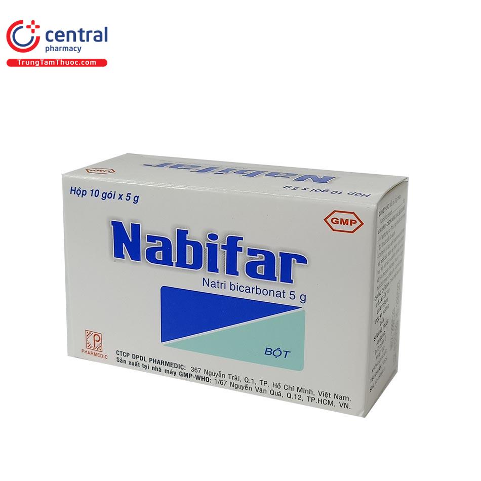 Thuốc Nabifar 5g: công dụng, cách dùng, lưu ý khi sử dụng