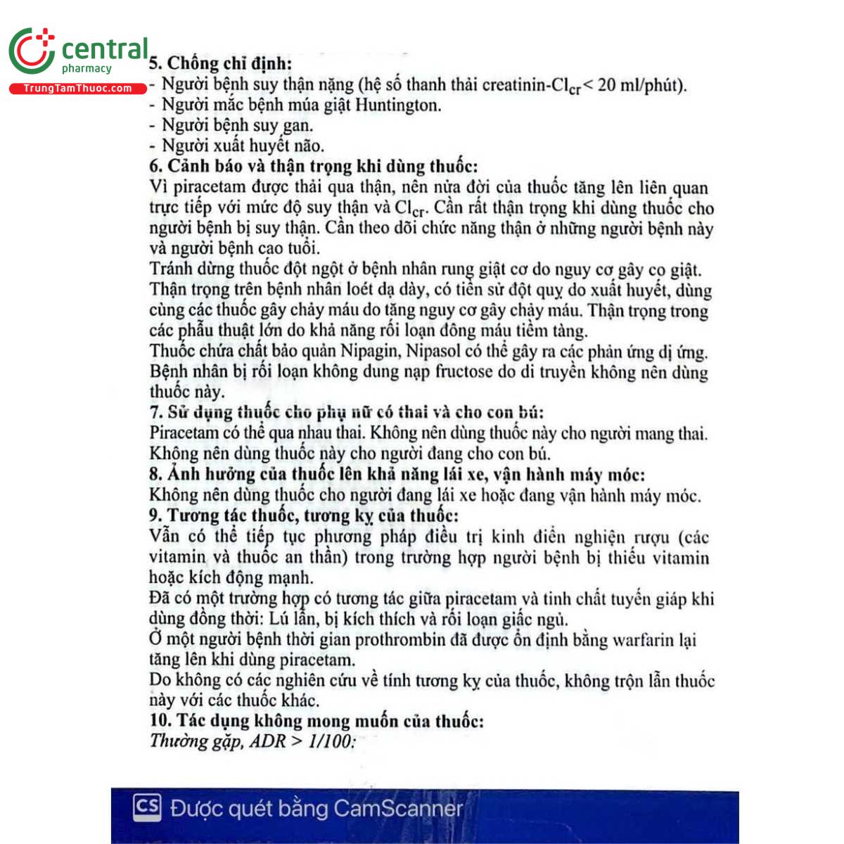 nacepil 10ml 10 J4751