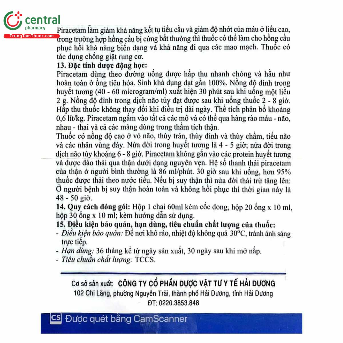 nacepil 10ml 12 O5311