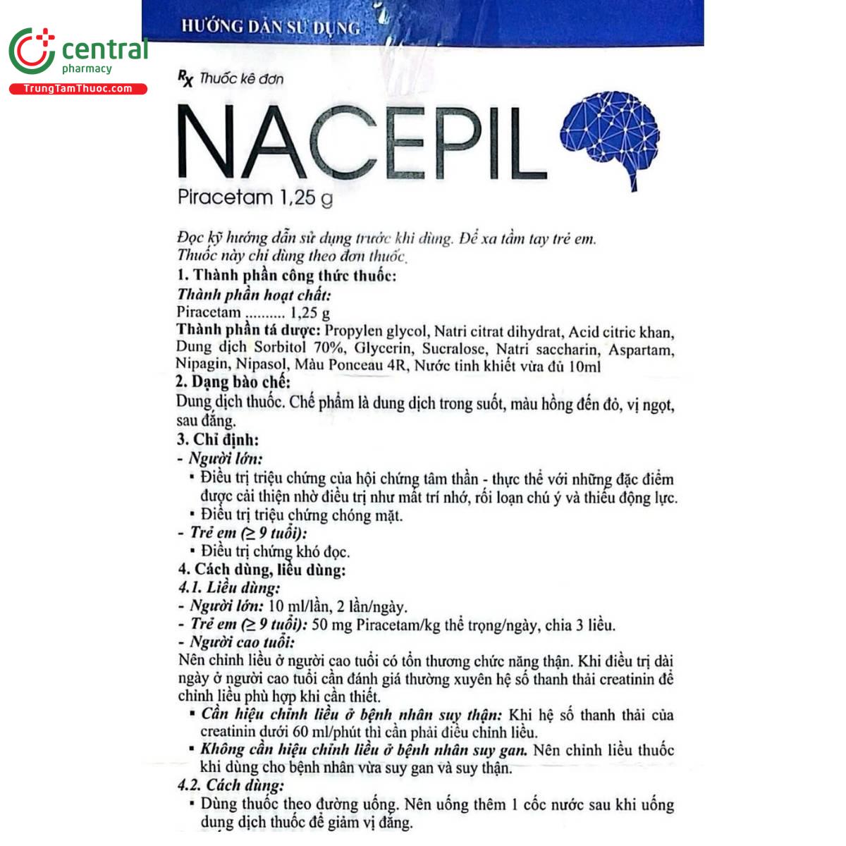 nacepil 10ml 9 Q6487
