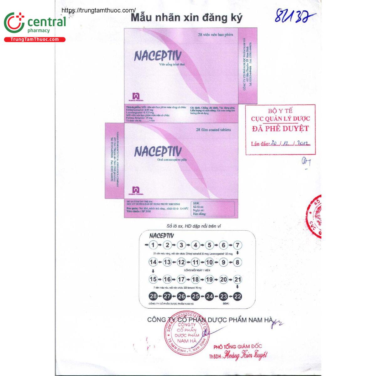 naceptiv 6 D1185 naceptiv 6 D1185