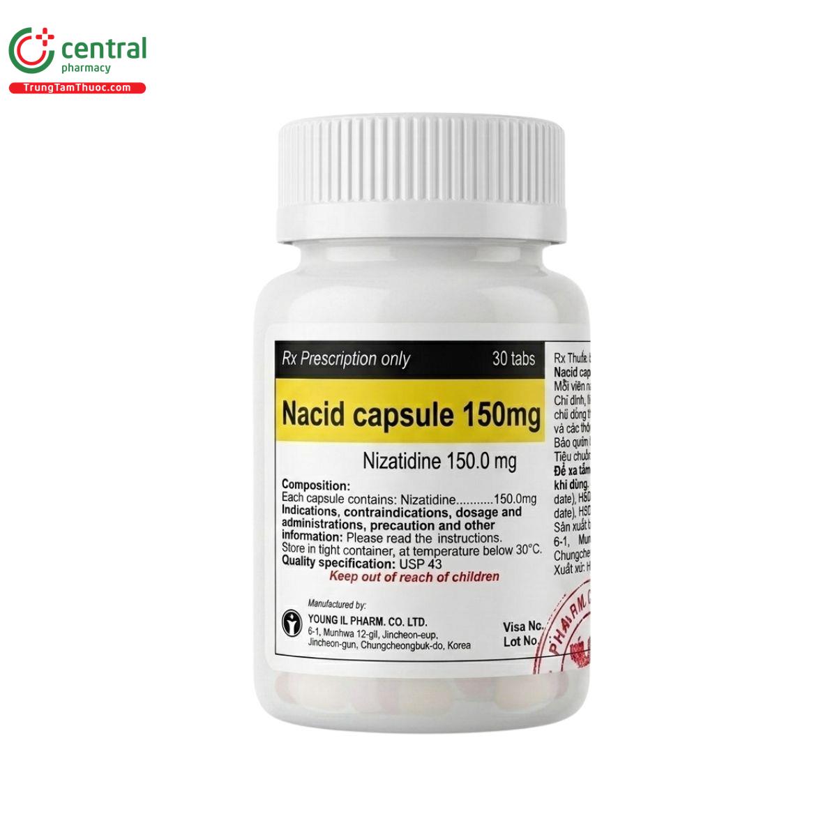 nacid capsule 150mg 1 A0546