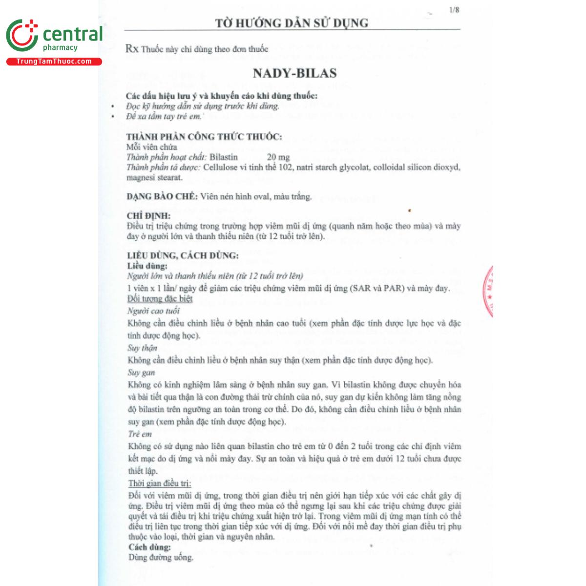 nady bilas 20mg 4 J4551