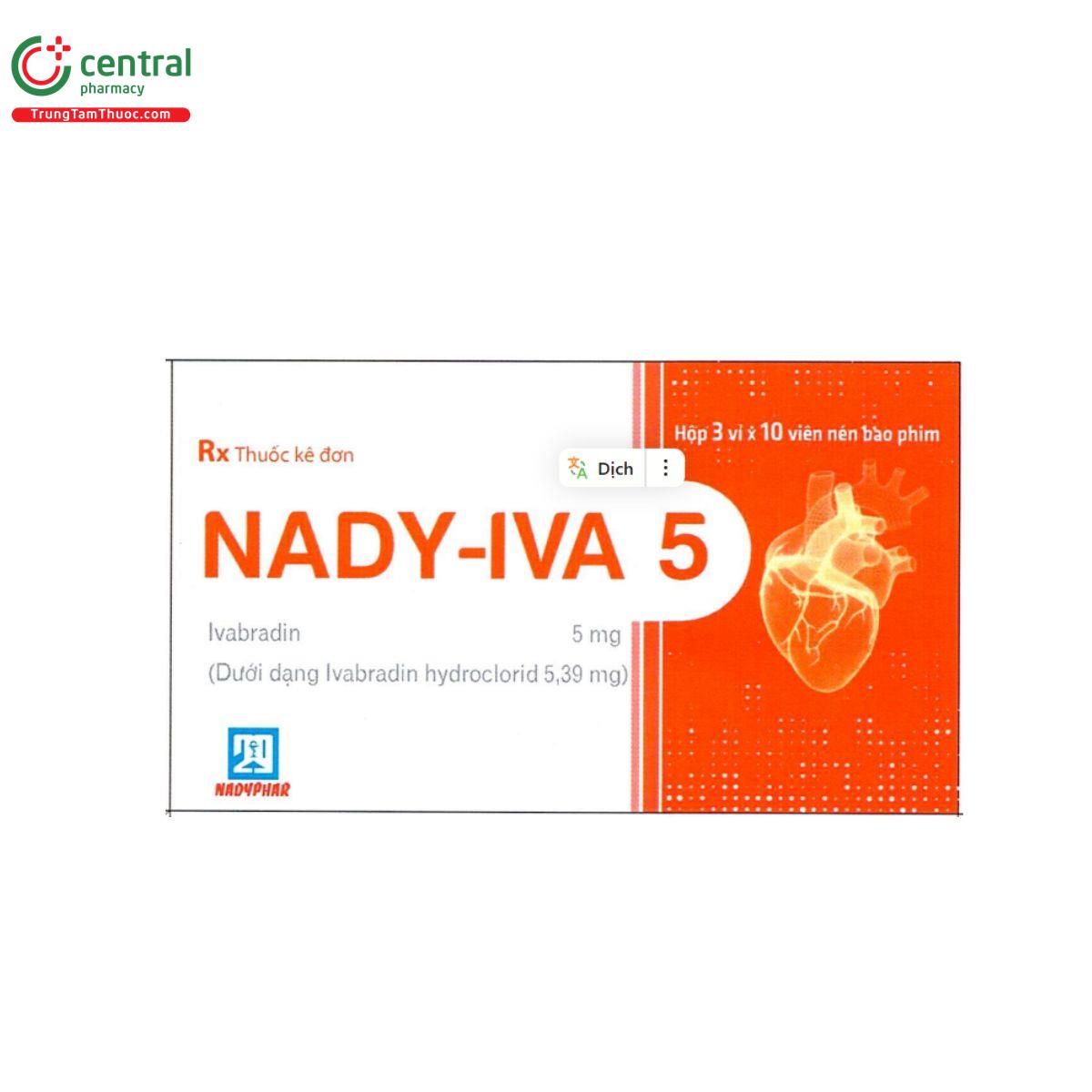 nady iva 5mg 2 B0224