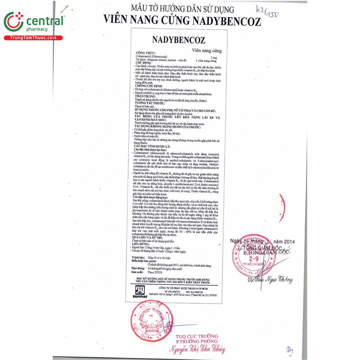 nadybencoz 3mg 4 O6373 nadybencoz 3mg 4 O6373