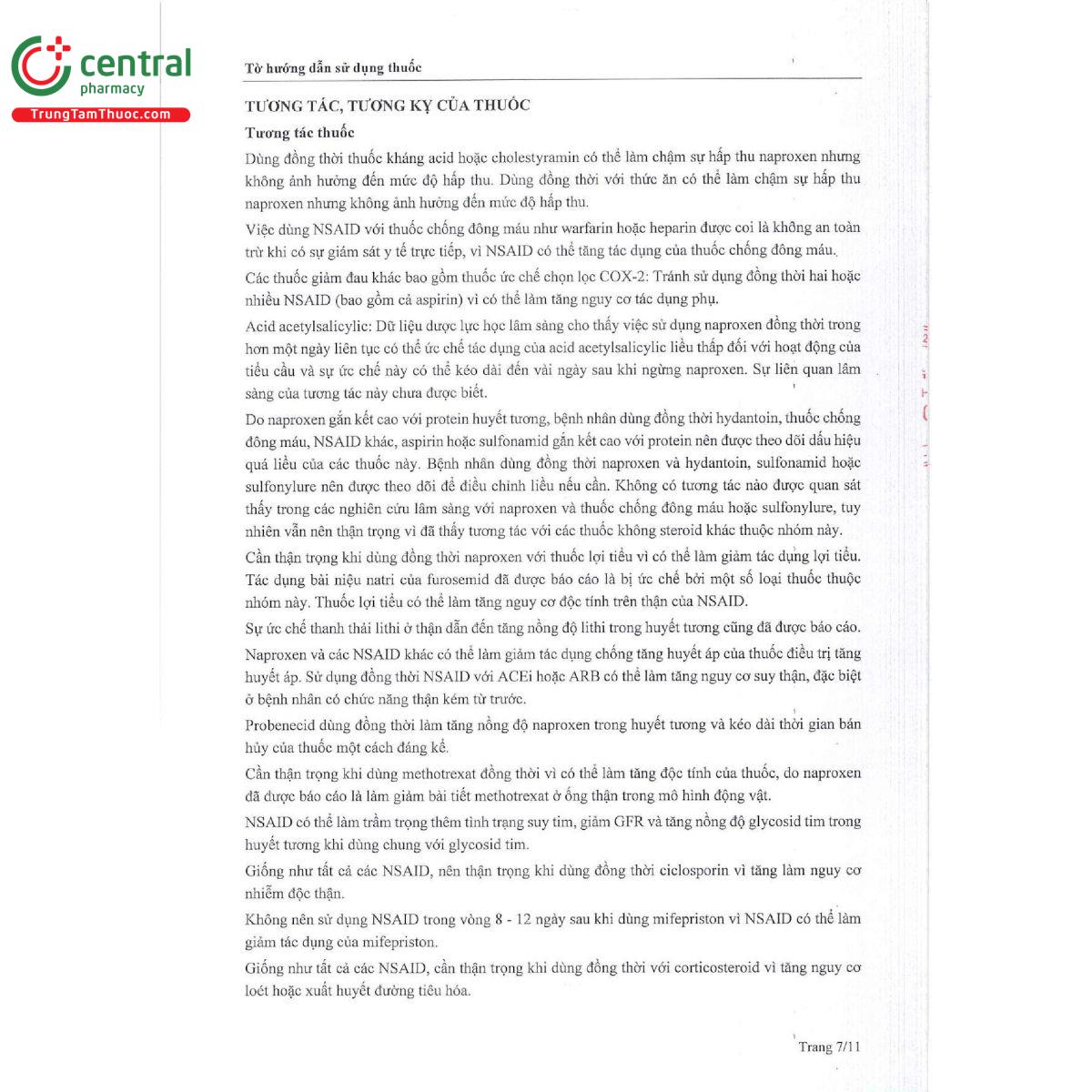 naproxen mcn 500 10 H3658