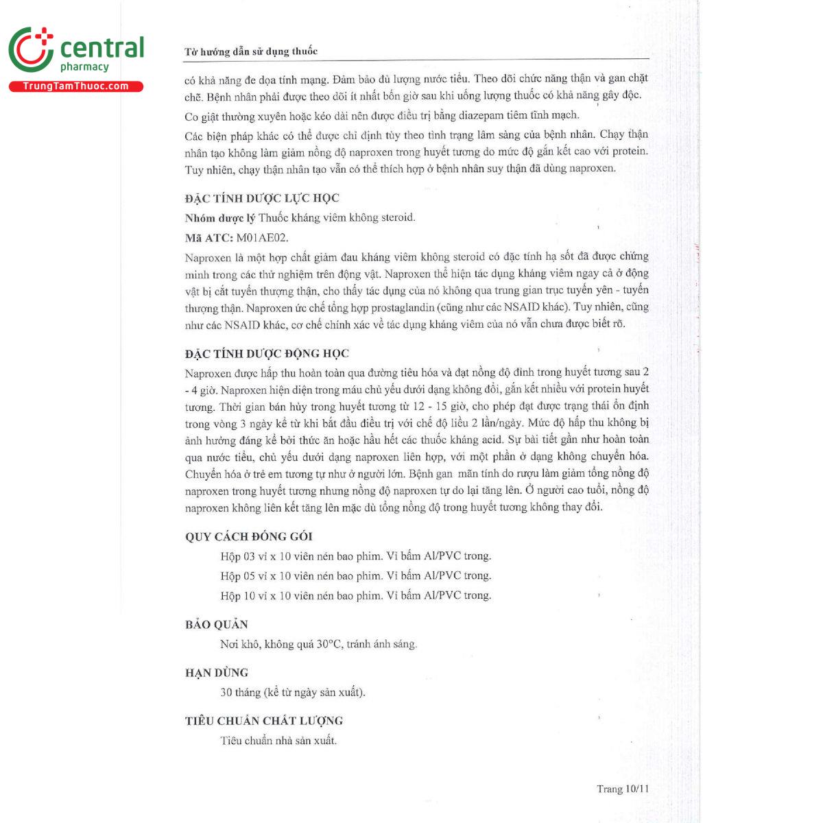 naproxen mcn 500 13 K4735