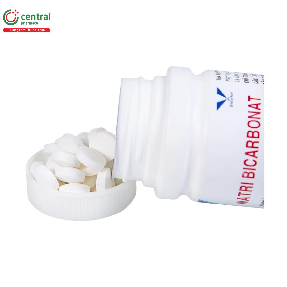 natri bicarbonat 500mg bidiphar 4 T7708