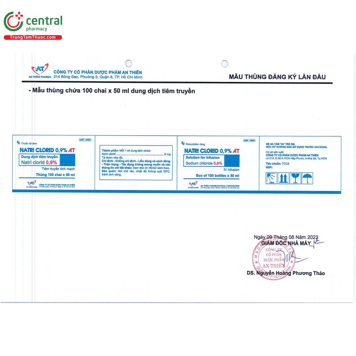 natri clorid 0 9 a t 1 F2580 natri clorid 0 9 a t 1 F2580