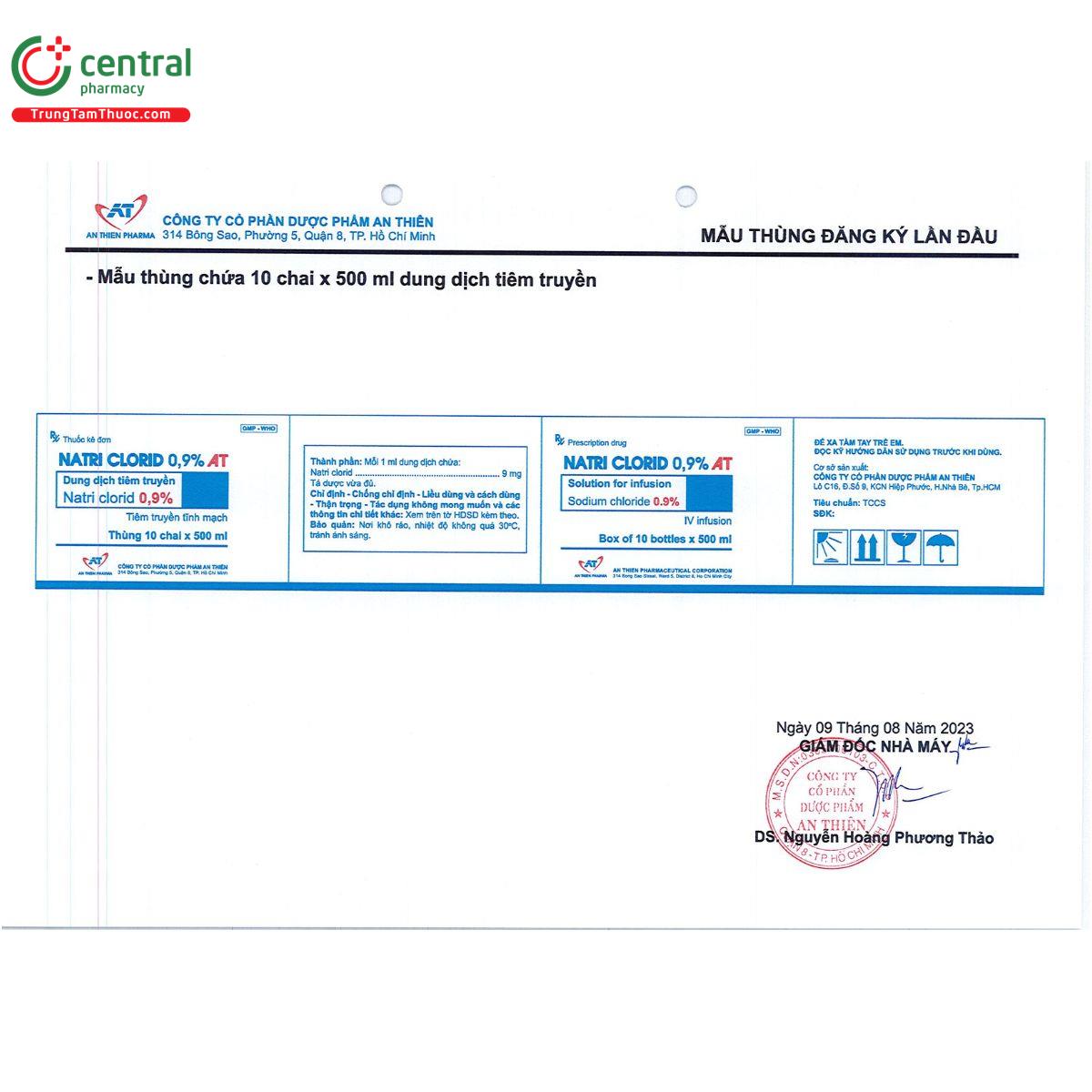 natri clorid 0 9 a t 13 K4282 natri clorid 0 9 a t 13 K4282