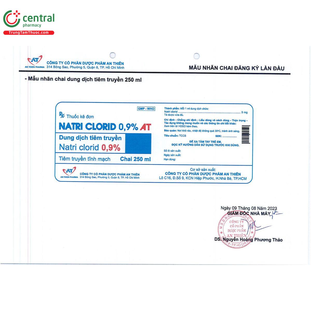 natri clorid 0 9 a t 9 I3522 natri clorid 0 9 a t 9 I3522